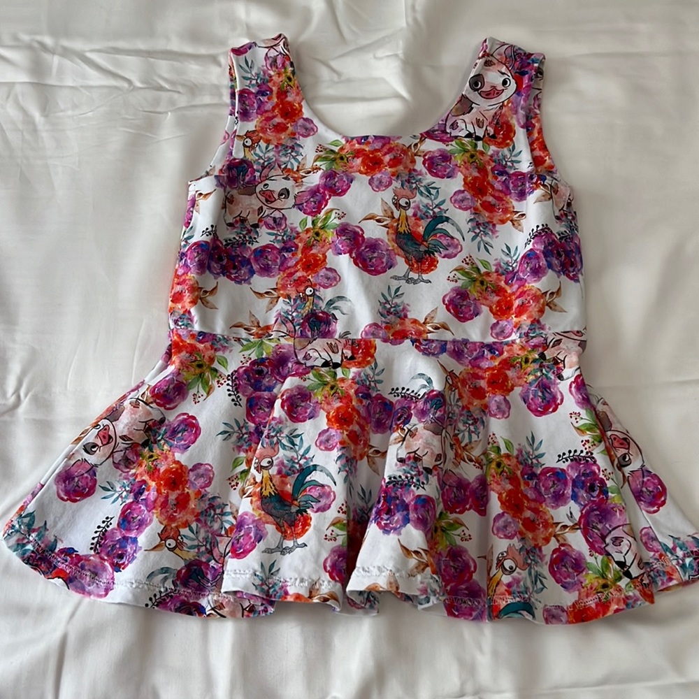 Custom Disney Moana Peplum